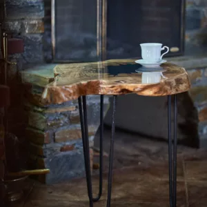 кофе столик из оливкового дерева